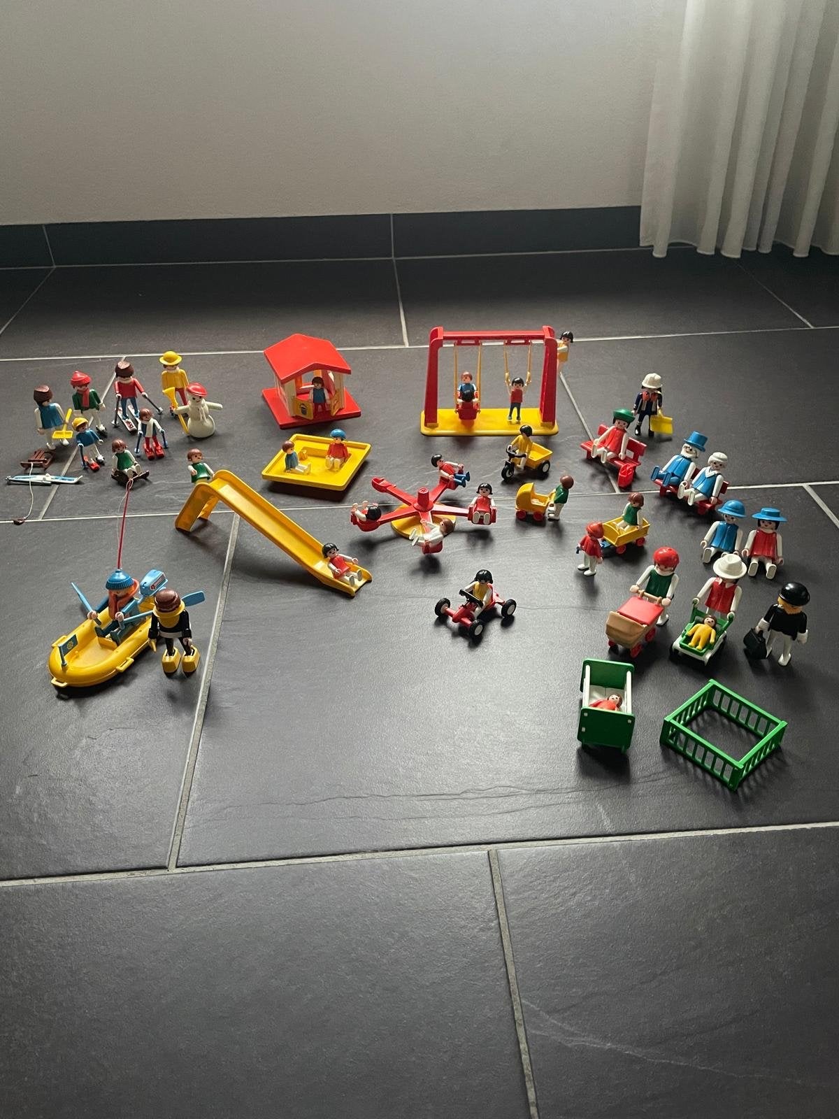 Vintage Playmobil Jaren '80 - Uitgebreide Themaset, Gebruikt, Complete set, Overige typen, Ophalen of Verzenden
