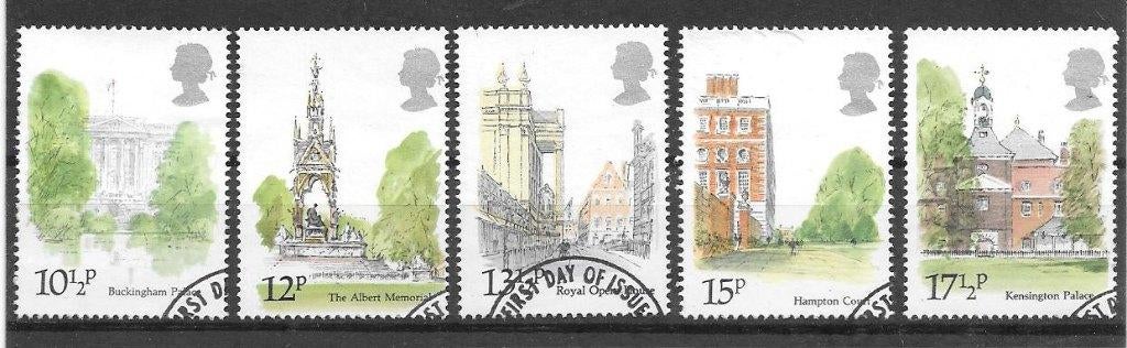 UK 1980  Londen, Verzenden, Gestempeld