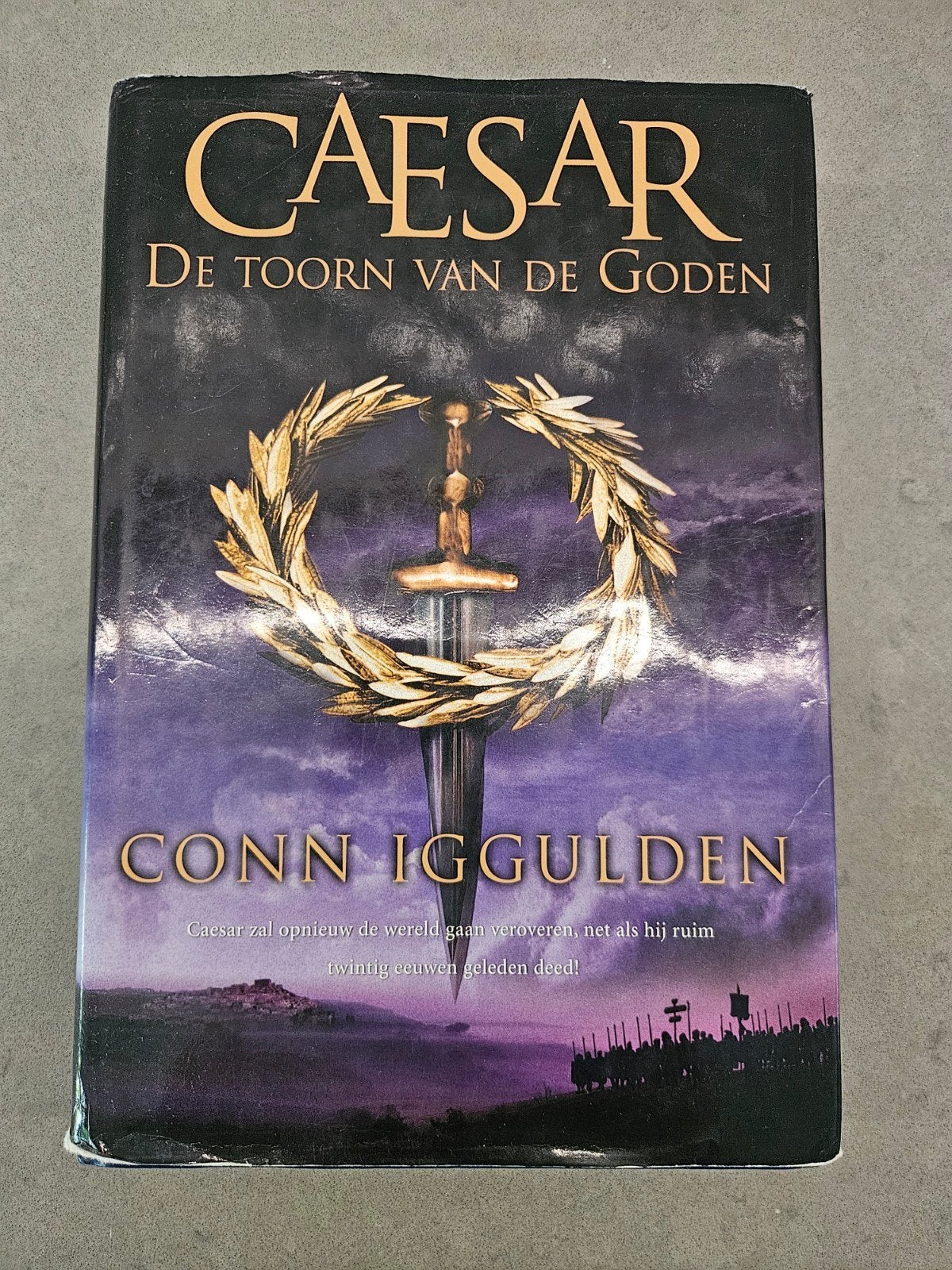 Caesar: De Toorn van de Goden - Conn Iggulden, Ophalen of Verzenden, Gelezen, Conn Iggulden, Nederland