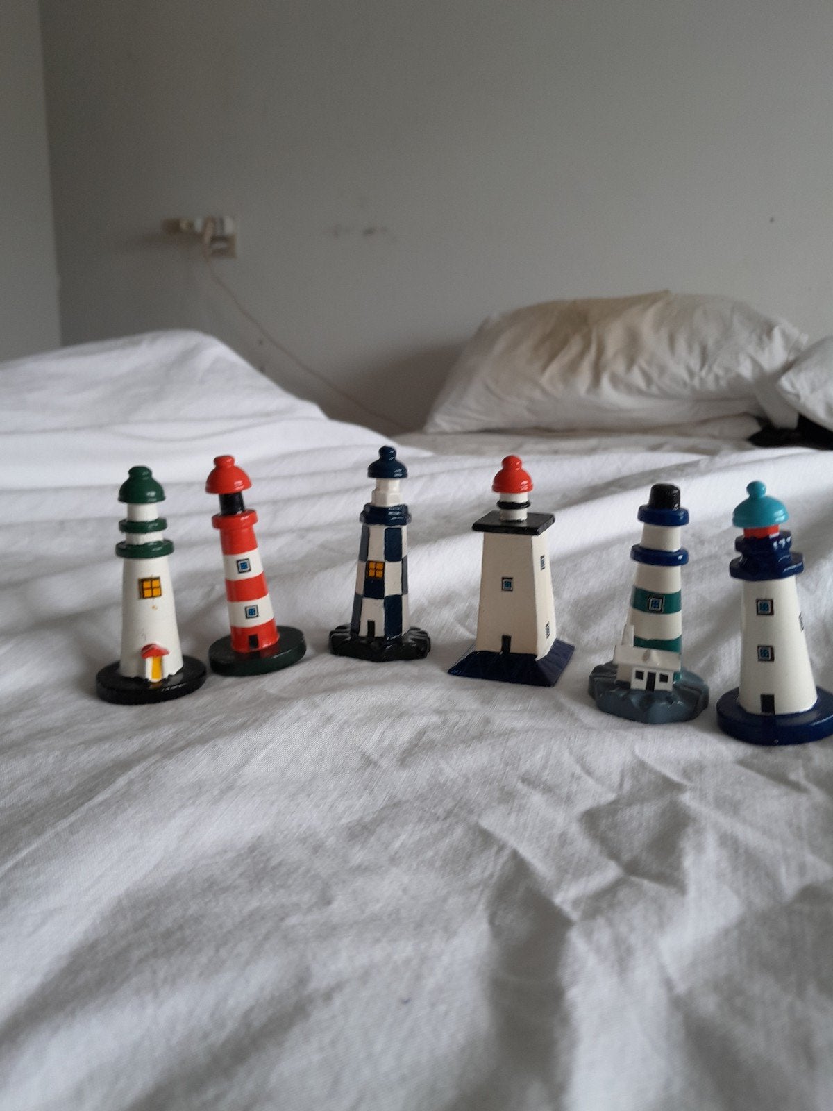 6 vuurtoren voor 5 euro, Ophalen of Verzenden