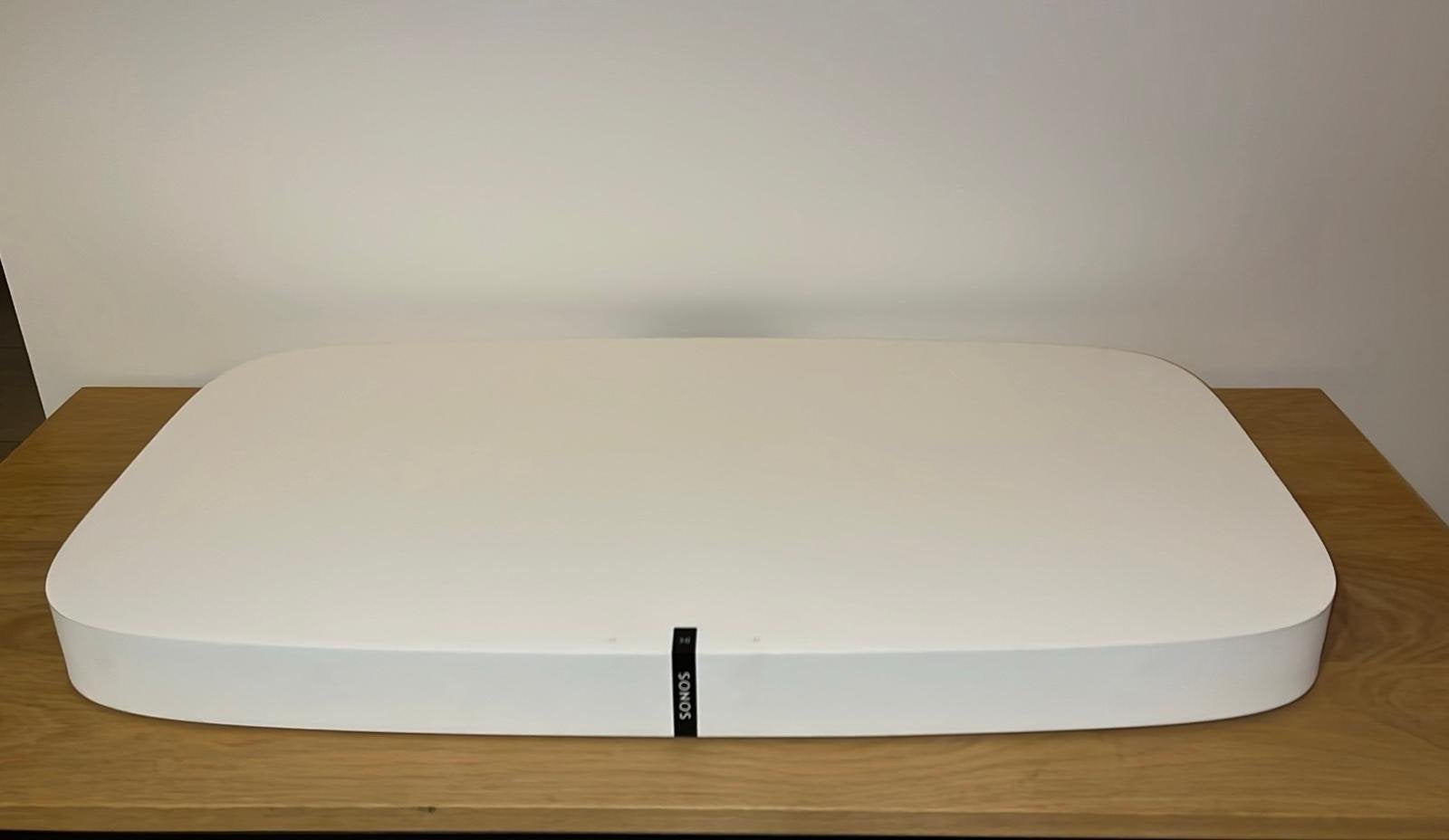 Sonos Playbase Wit | Getest | Inclusief Garantie, Ophalen of Verzenden, Zo goed als nieuw, Minder dan 60 watt, Sonos