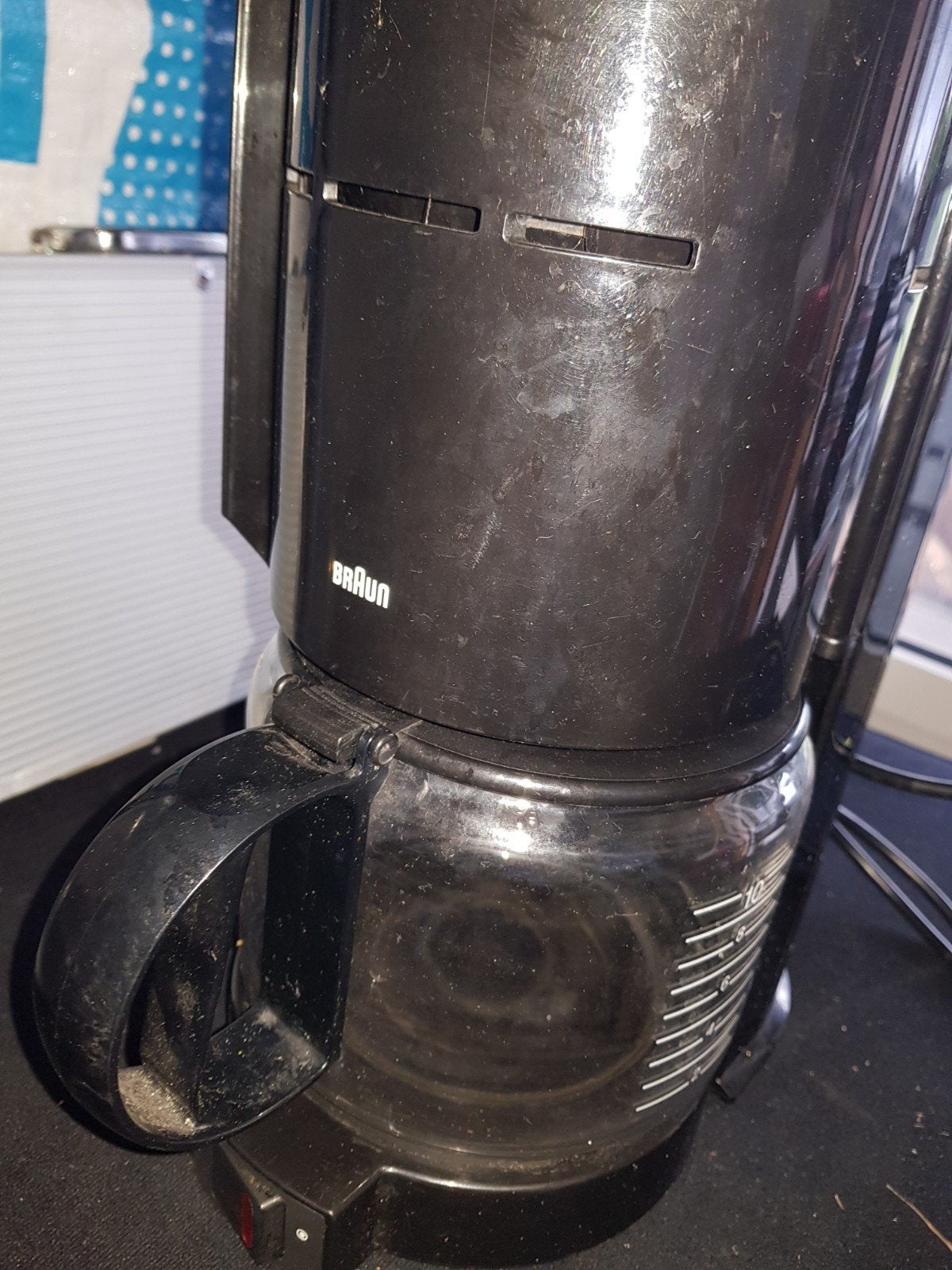Braun Koffiezetapparaat - Gebruikt, Gebruikt, 10 kopjes of meer, Koffiemachine, Gemalen koffie