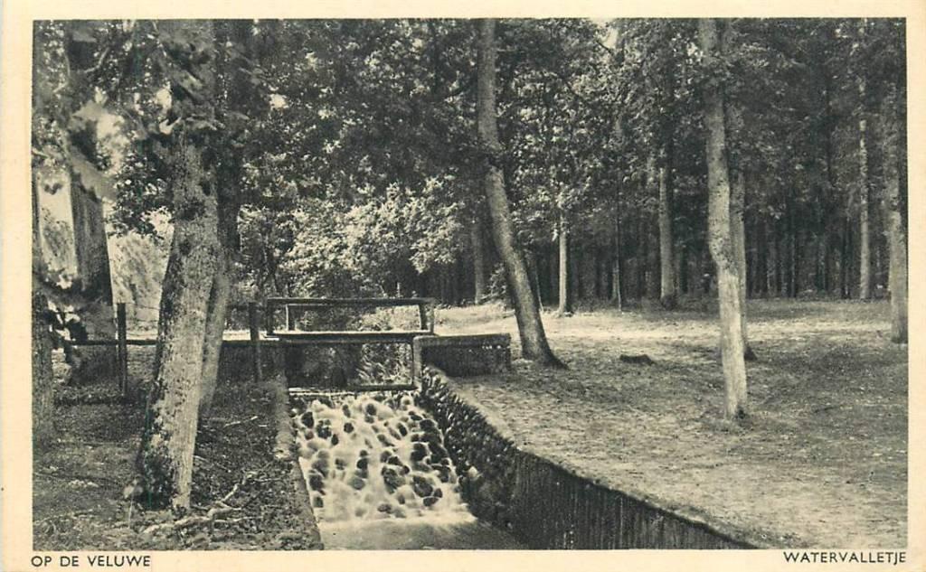 381-314-019 Op de Veluwe Watervalletje, Verzenden, Voor 1920, Gelderland