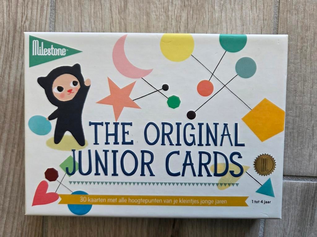 Milestone Junior Mijlpaalkaarten 1-4 jaar - Nieuw in doos, Ophalen of Verzenden, Nieuw