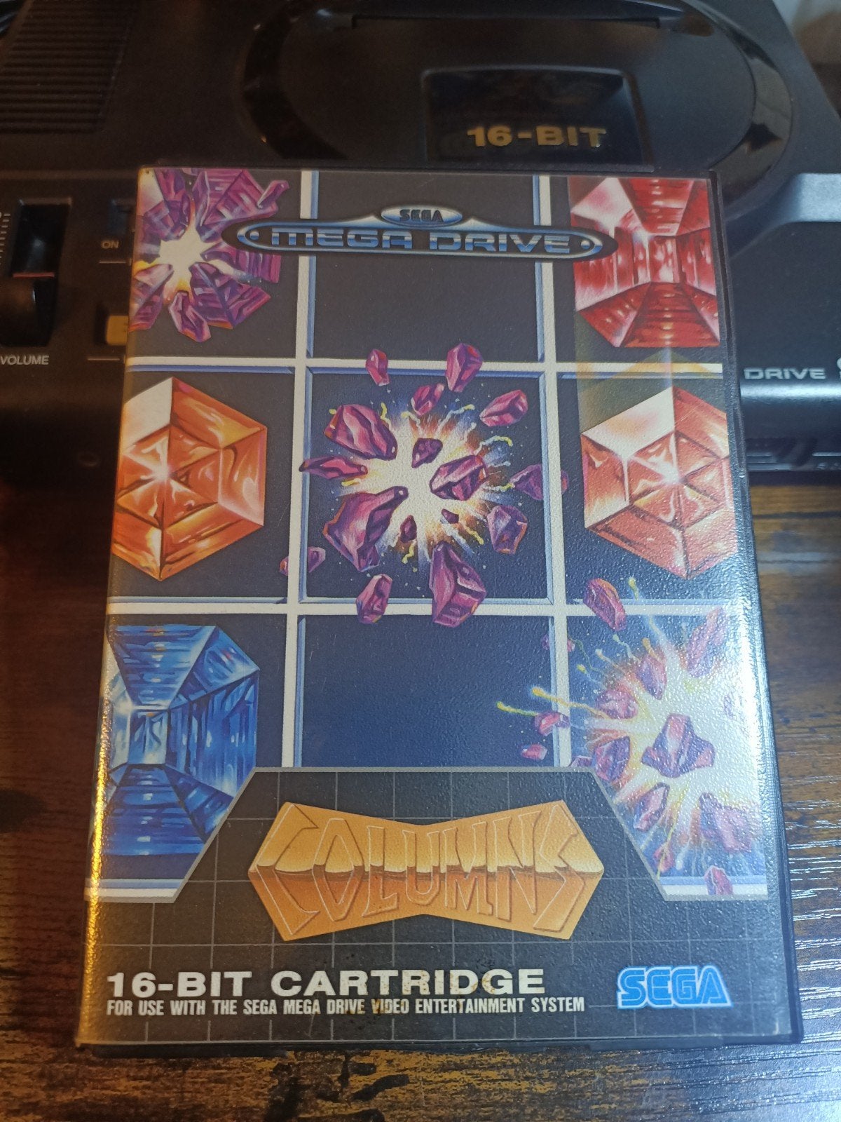 Columns Sega Mega Drive - Klassiek Puzzelspel, Puzzel en Educatief, Gebruikt, 2 spelers, Ophalen of Verzenden