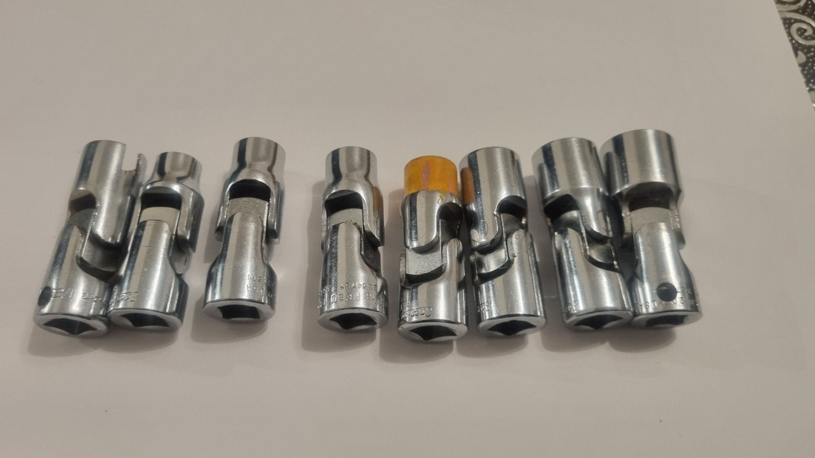 Snap-on doppenset (diverse maten), Ophalen of Verzenden, Gebruikt, Sleutel/ratel, Overige merken