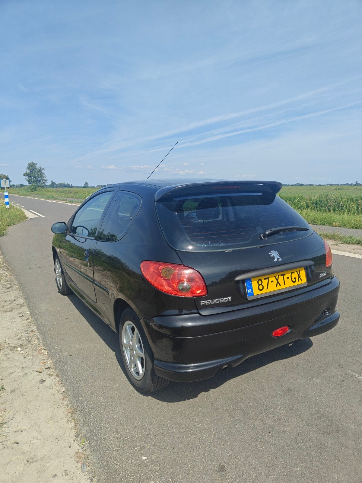 Peugeot 206 1.4 3D 2007 Zwart, Voorwielaandrijving, Stof, 4 cilinders, Zwart
