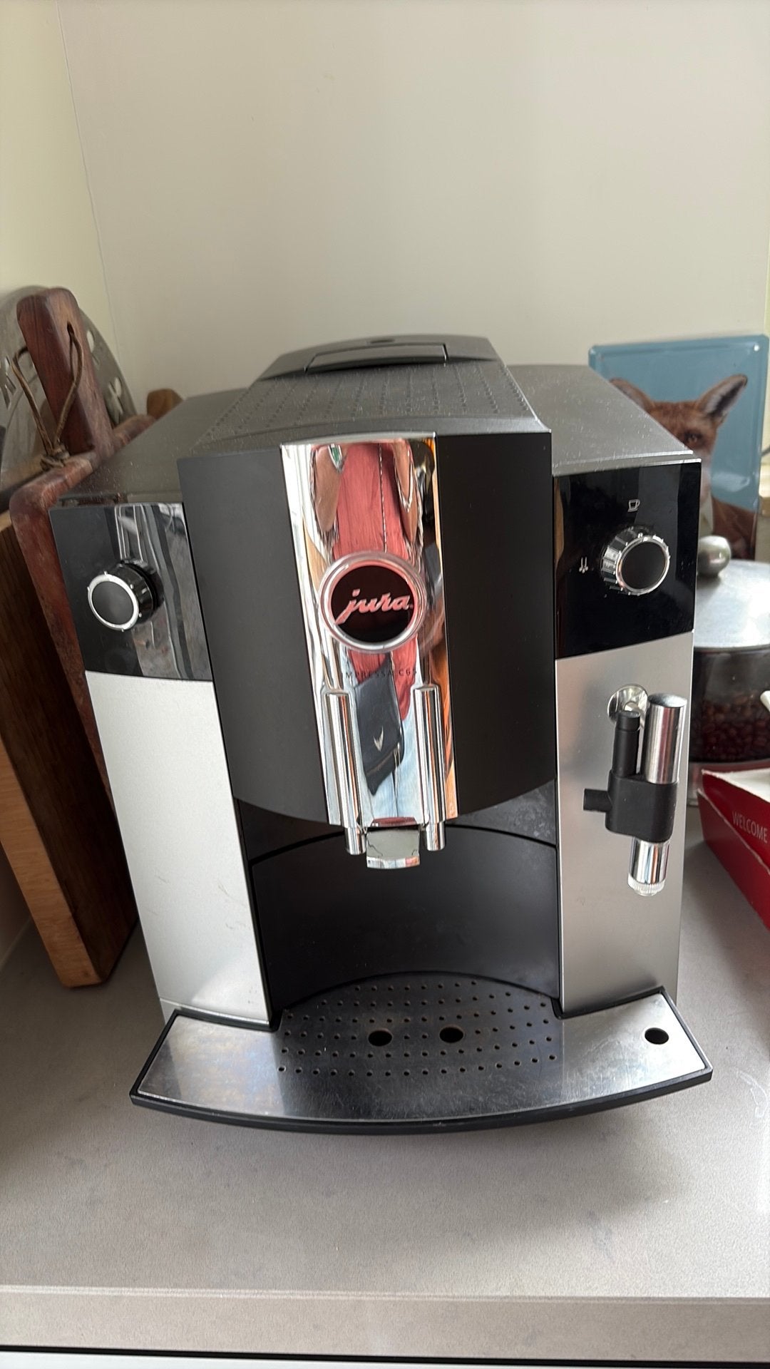 Jura impresssa C65. 2017 defect, Witgoed en Apparatuur, Ophalen, Gebruikt, Koffiemachine