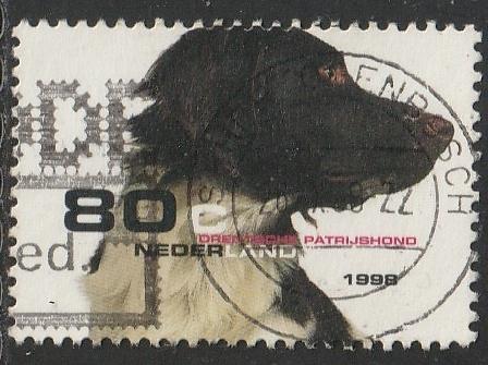 Nederland 1998 1780 Patrijshond, Gest Den Bosch, Ophalen of Verzenden, Na 1940, Gestempeld
