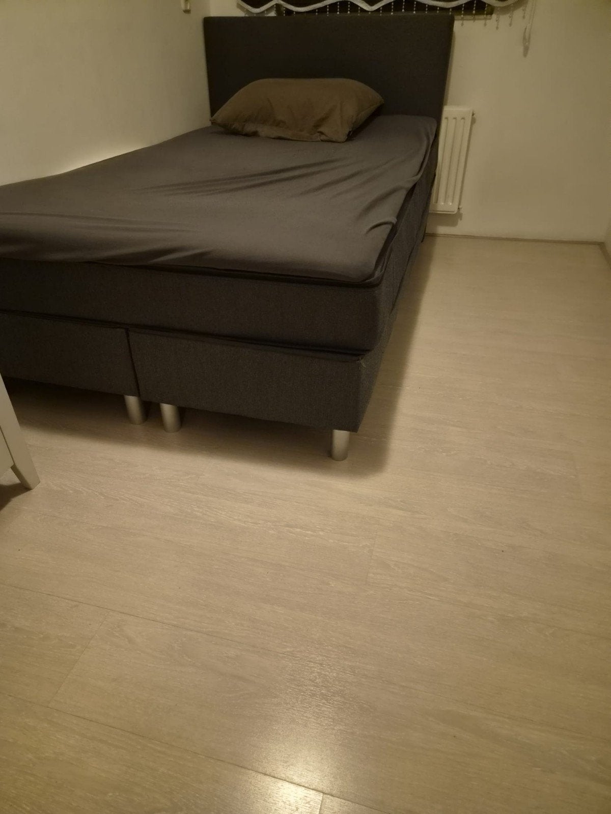 boxspring, Huis en Inrichting, Slaapkamer | Boxsprings, Ophalen, Zo goed als nieuw, Tweepersoons, 140 cm