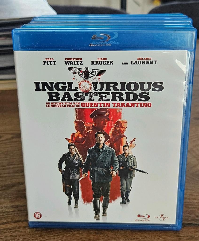 Inglourious Basterds Blu-ray zgan, Ophalen, Zo goed als nieuw