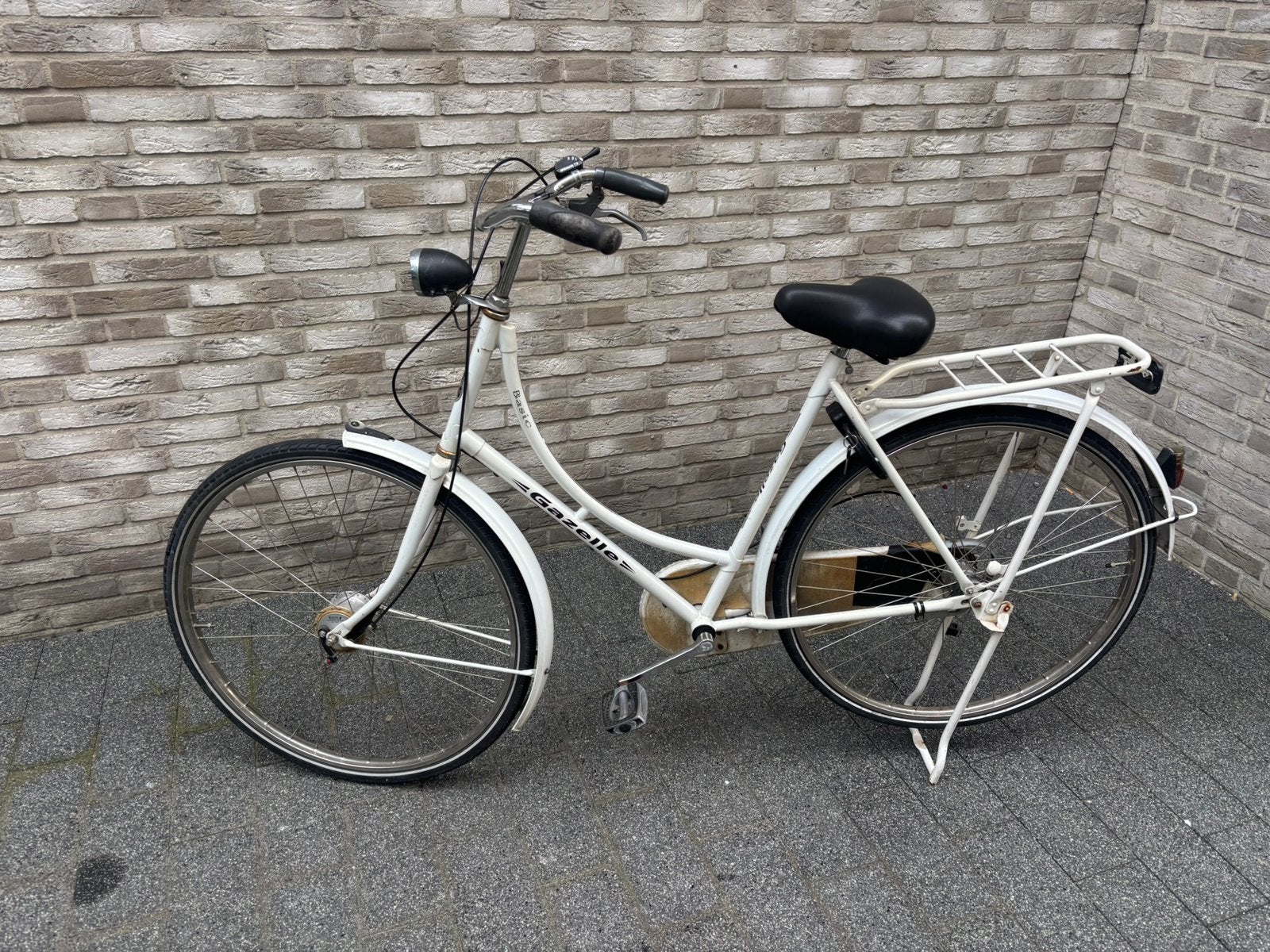 Gazelle Basic Omafiets Damesfiets, Fietsen en Brommers, 53 tot 56 cm, Ophalen, Gebruikt