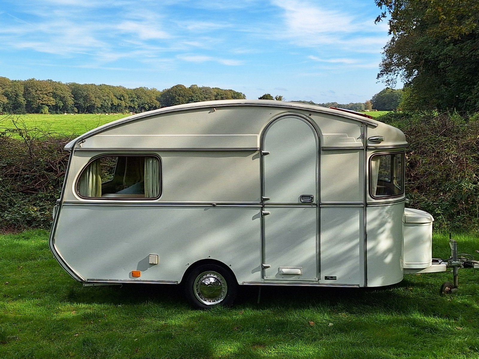 Constructam Coral 1 1970, Caravans en Kamperen, Dwarsbed, Particulier, 500 - 750 kg, Tot en met 4