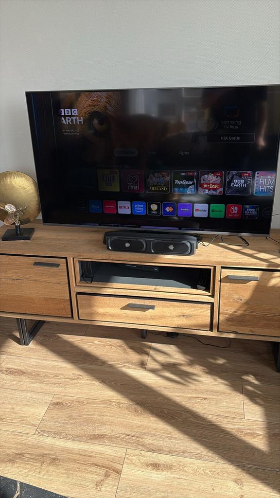 Samsung QE50Q80CAT QLED 4K 2023 - Defecte Leds, Audio, Tv en Foto, Televisies, Ophalen, QLED, Samsung, 4k (UHD)