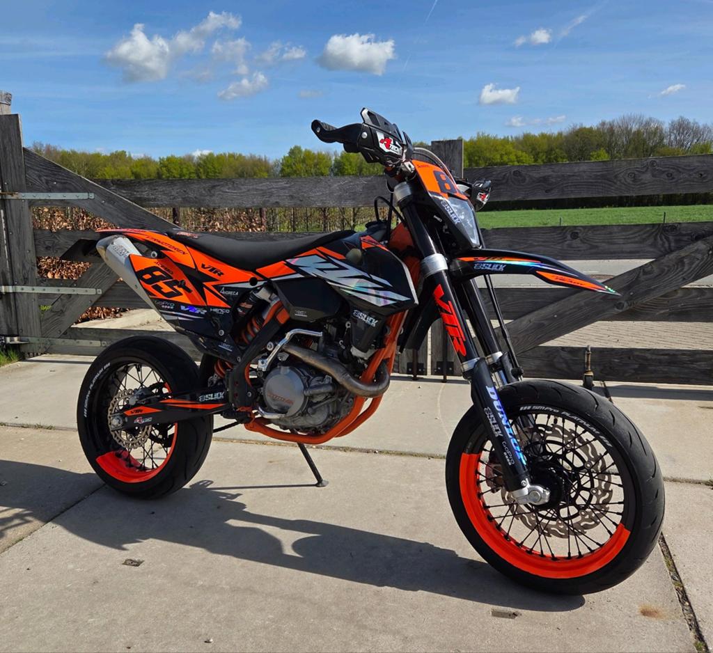 KTM EXC 450 motor blok gereviseerd, supermoto enduro a2, 6 versnellingen, Zo goed als nieuw, Ophalen, 450 cc