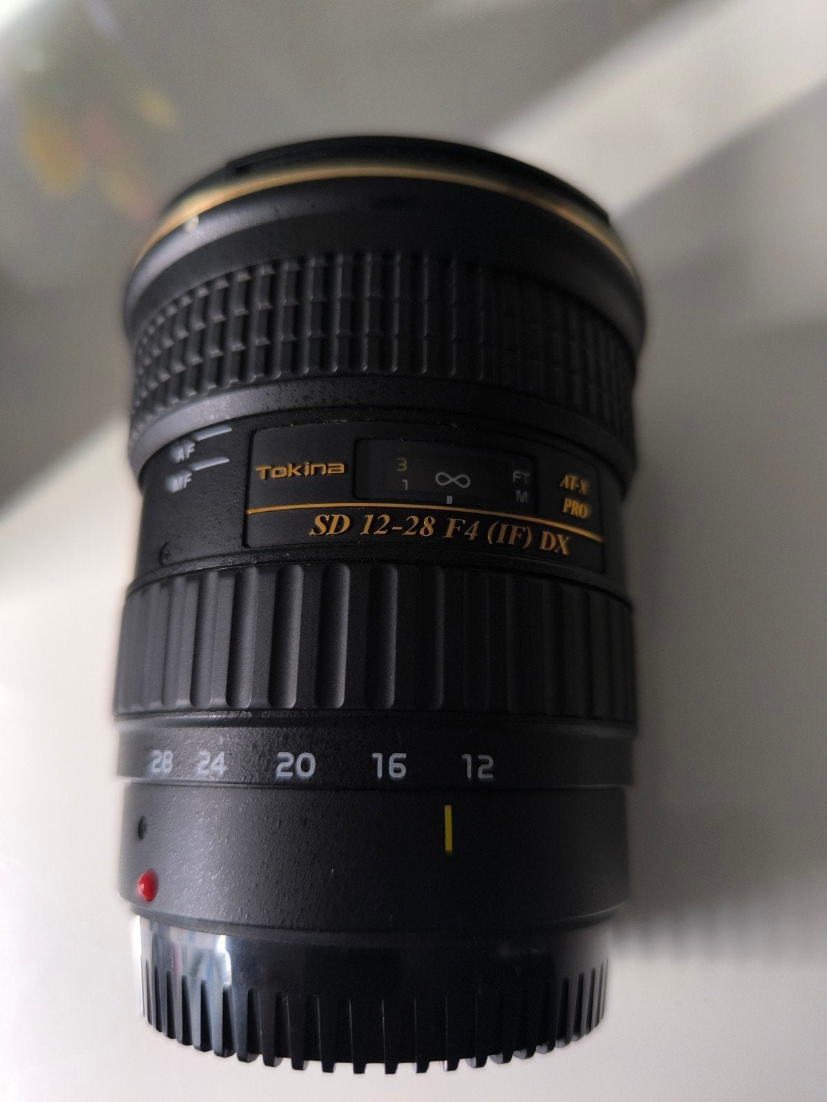 Tokina 12-28mm F4 aSpherical lens voor Canon SLR, Zoom, Tokina, Zo goed als nieuw, Canon EF-S