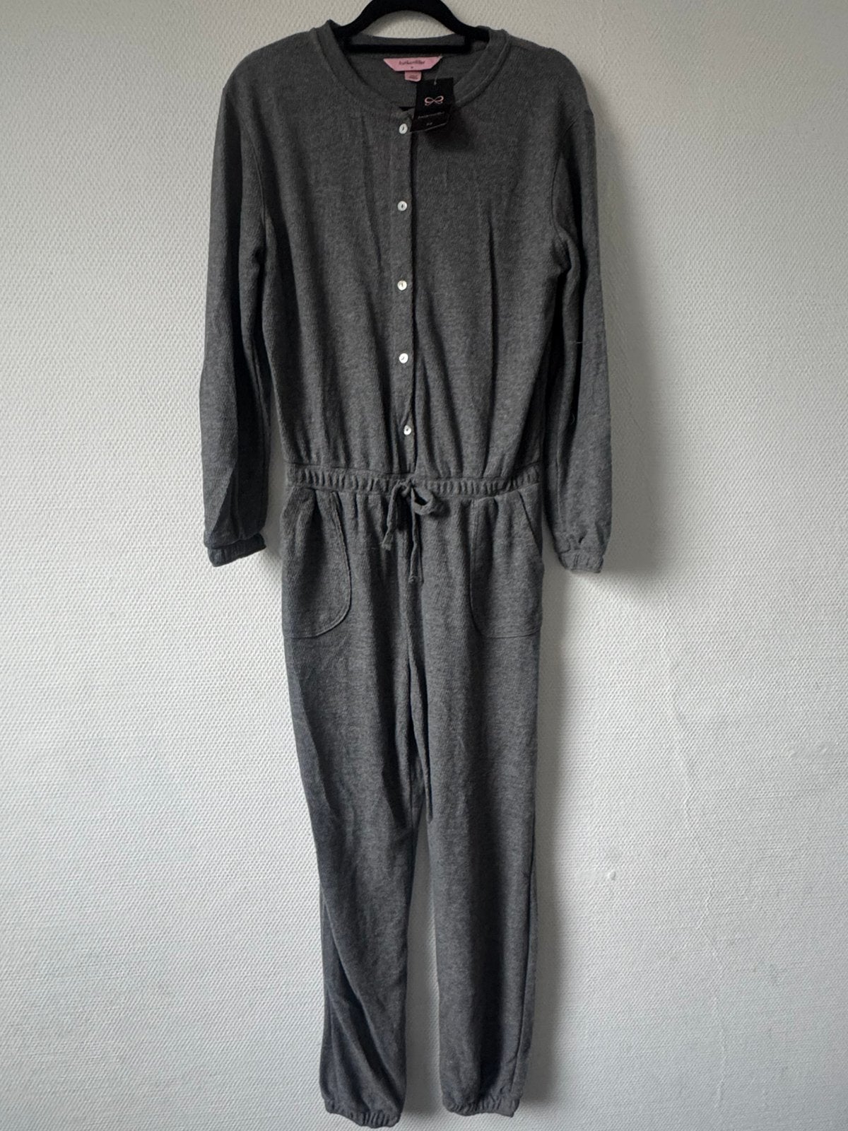 Nieuw Hunkemöller onesie huispak jumpsuit grijs M, Verzenden, Nieuw, Maat 38/40 (M), Grijs