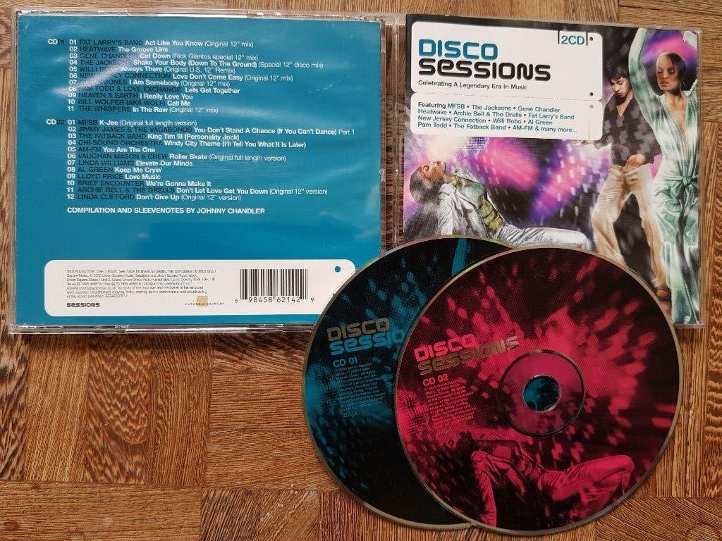 disco sessions 2CD long versions funk,soul, Cd's en Dvd's, Ophalen of Verzenden, Gebruikt, Disco