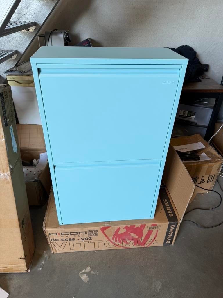 Prullenbak 4 Vakken-56x25x90cm, Huis en Inrichting, Woonaccessoires | Prullenbakken, Ophalen, Zo goed als nieuw, Kunststof