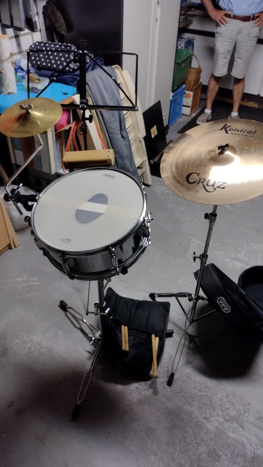 Foto 2 van Mapex Slagwerk Setje met Cymbals en Accessoires