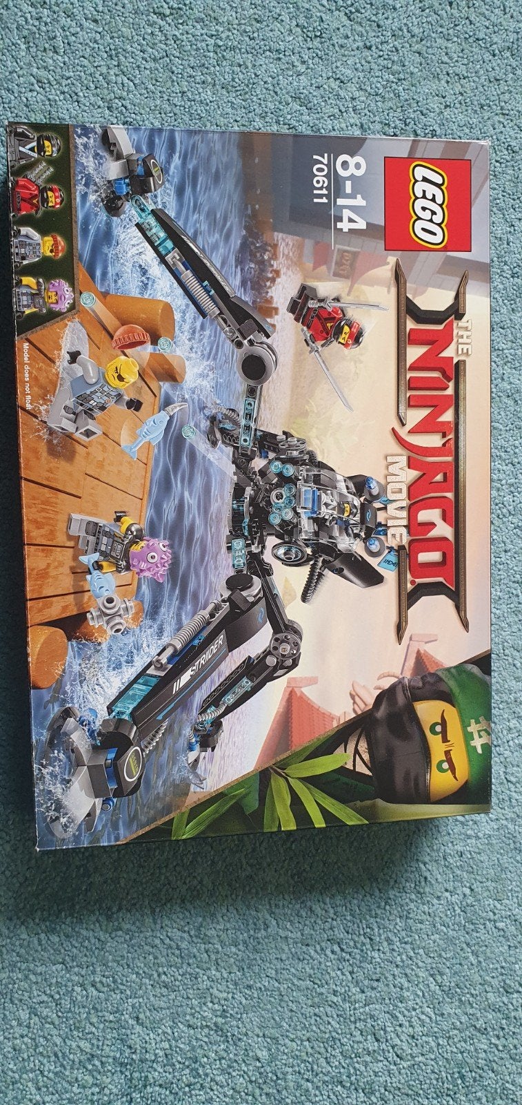 Lego Ninjago Movie Water Strider 70611 - Complete set, Ophalen, Inclusief instructies, Lego, Zo goed als nieuw