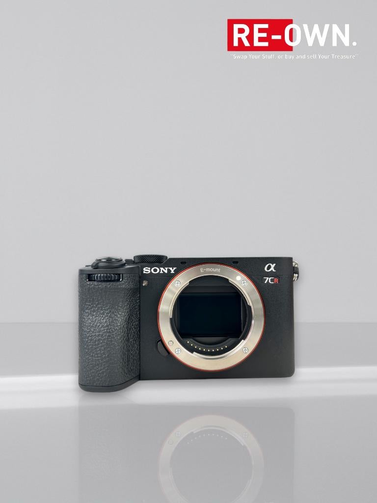 Sony A7CR body Zwart / A7C R (nieuwstaat + doos + garantie), ., Compact, Ophalen of Verzenden, Zo goed als nieuw
