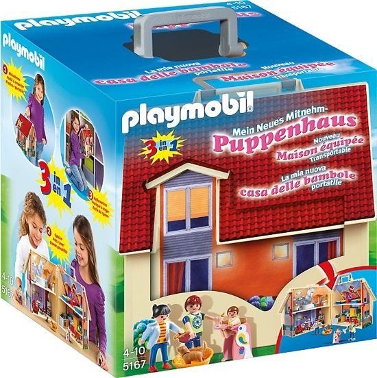 5167 meeneem poppenhuis, Ophalen of Verzenden, Nieuw, Complete set