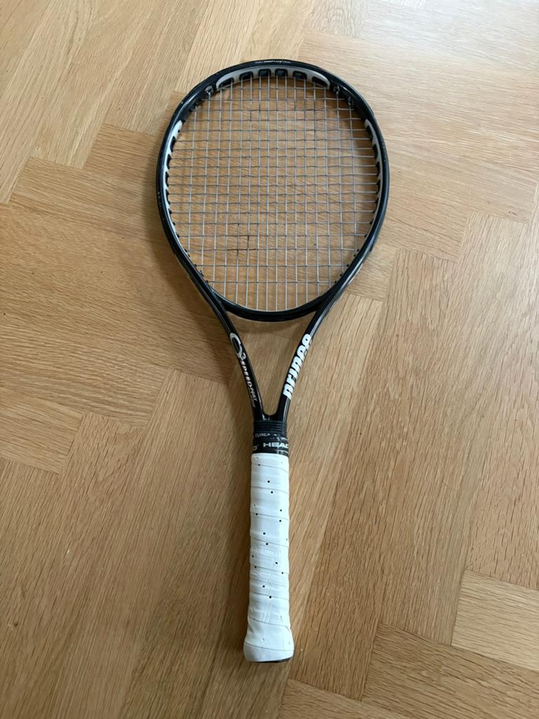 Tennisracket racket tennis Prince O3 speed port black zgan, L4, Prince, Ophalen of Verzenden, Zo goed als nieuw