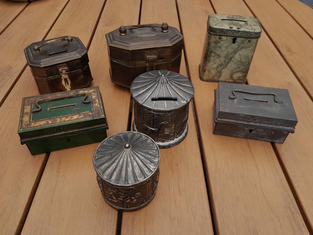 Spaarpotten spaarpot, Verzamelen, Spaarpotten, Ophalen of Verzenden