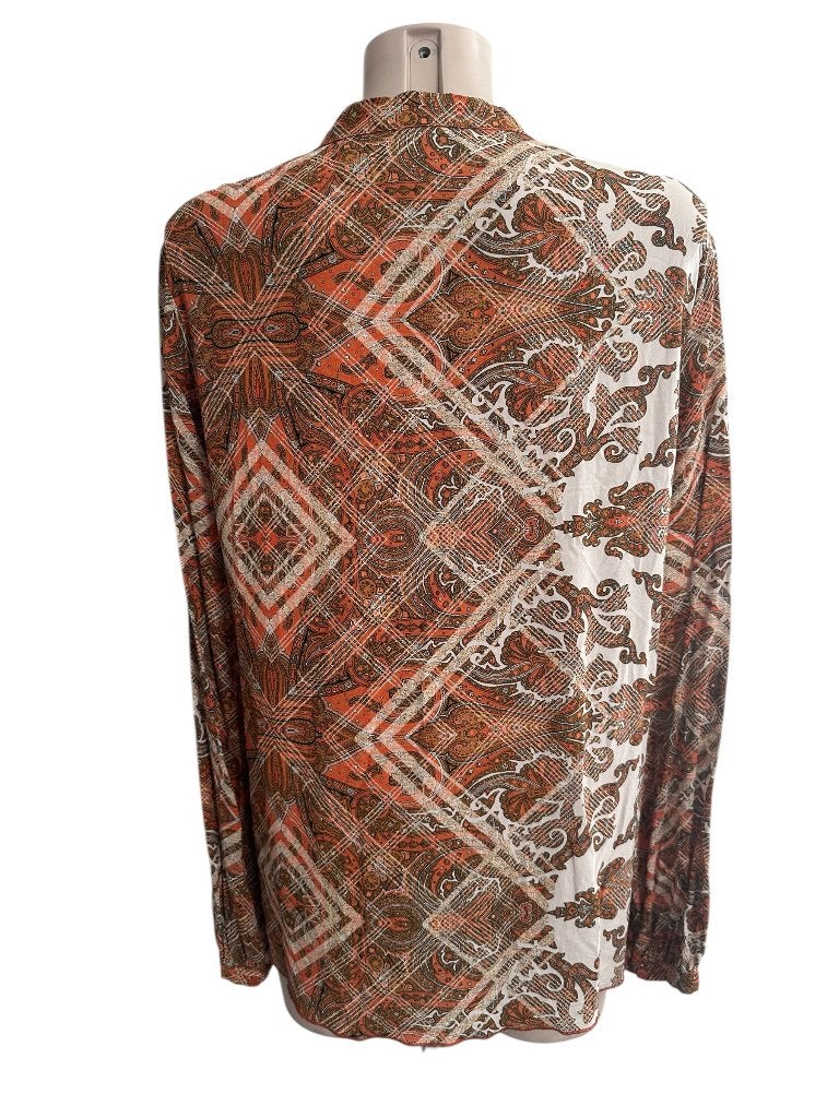 Kyra & Ko shirt lange mouw 3XL, Kleding | Dames, Jurken, Blauw, Maat 46/48 (XL) of groter, Ophalen of Verzenden, Zo goed als nieuw