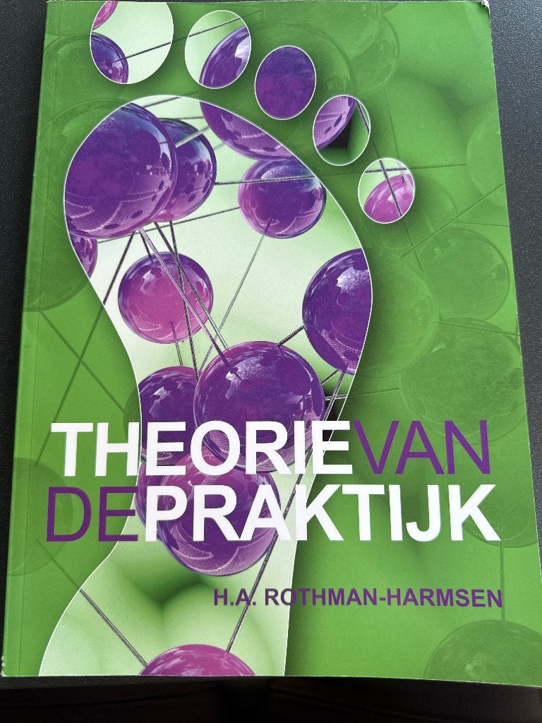Theorie van de praktijk van Rothman-harmsen, Ophalen of Verzenden, Zo goed als nieuw, MBO, H.A. Rothman-Harmsen