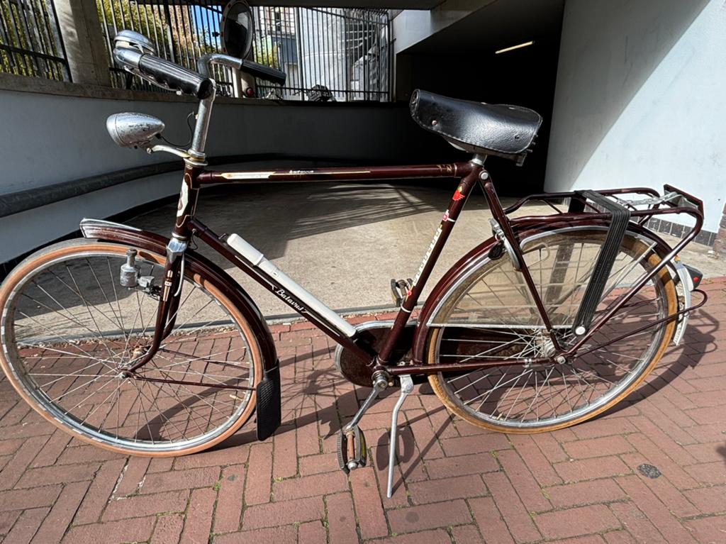 Vintage Batavus herenfiets, framemaat 57 cm., Fietsen en Brommers, Fietsen | Oldtimers, 55 tot 59 cm, Ophalen, Terugtraprem, Jaren '60 of nieuwer