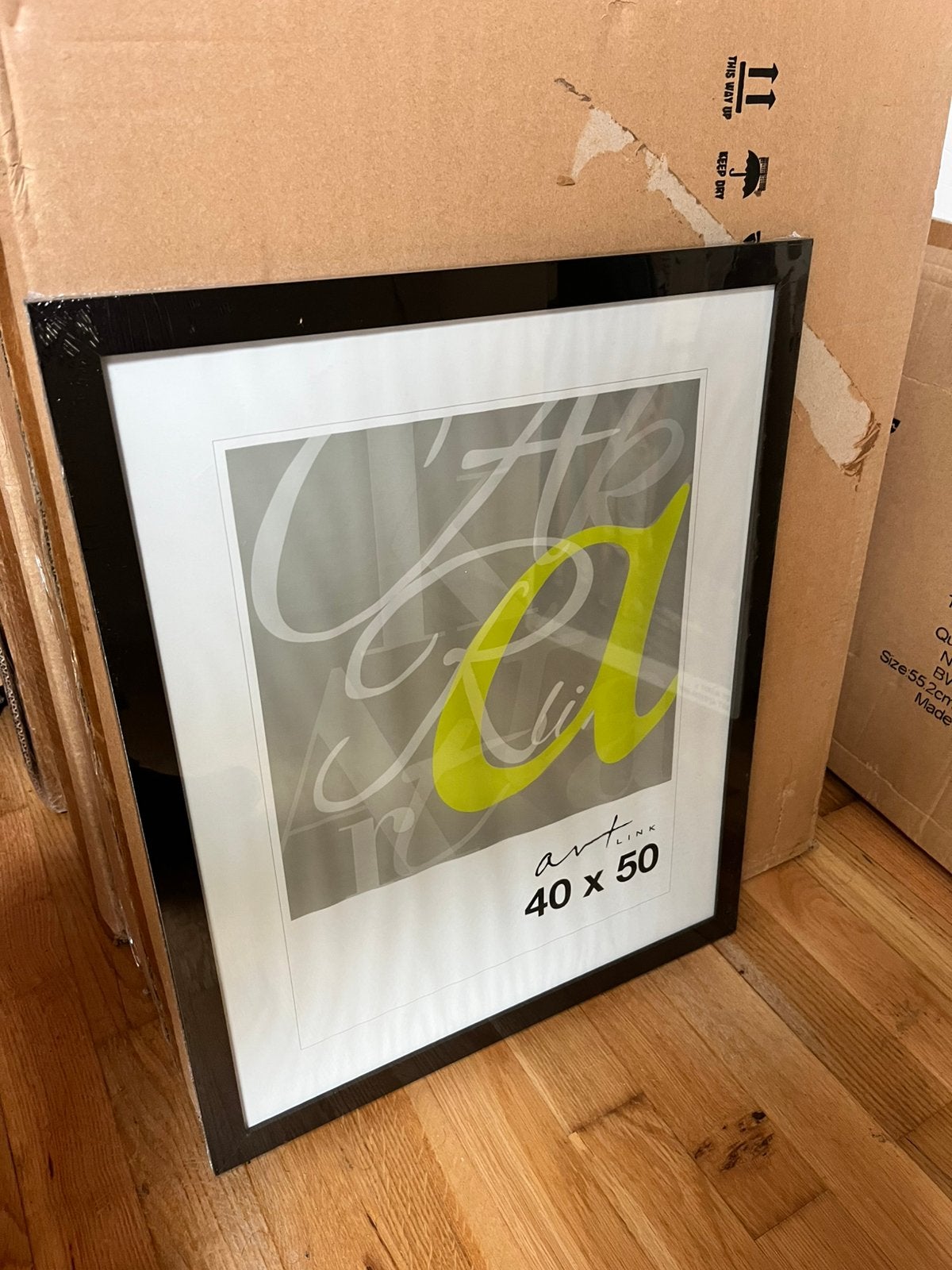 Fotolijsten, nieuw, per 6 stuks, 50x70cm en 40x50cm, Ophalen, Nieuw, Standaard fotolijst, Meerkleurig