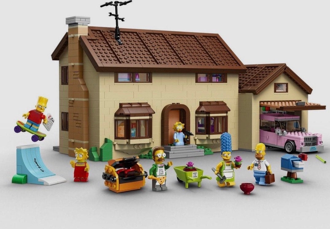 LEGO The Simpsons Huis 71006 te ruil aangeboden, Ophalen, Zo goed als nieuw, Overige merken