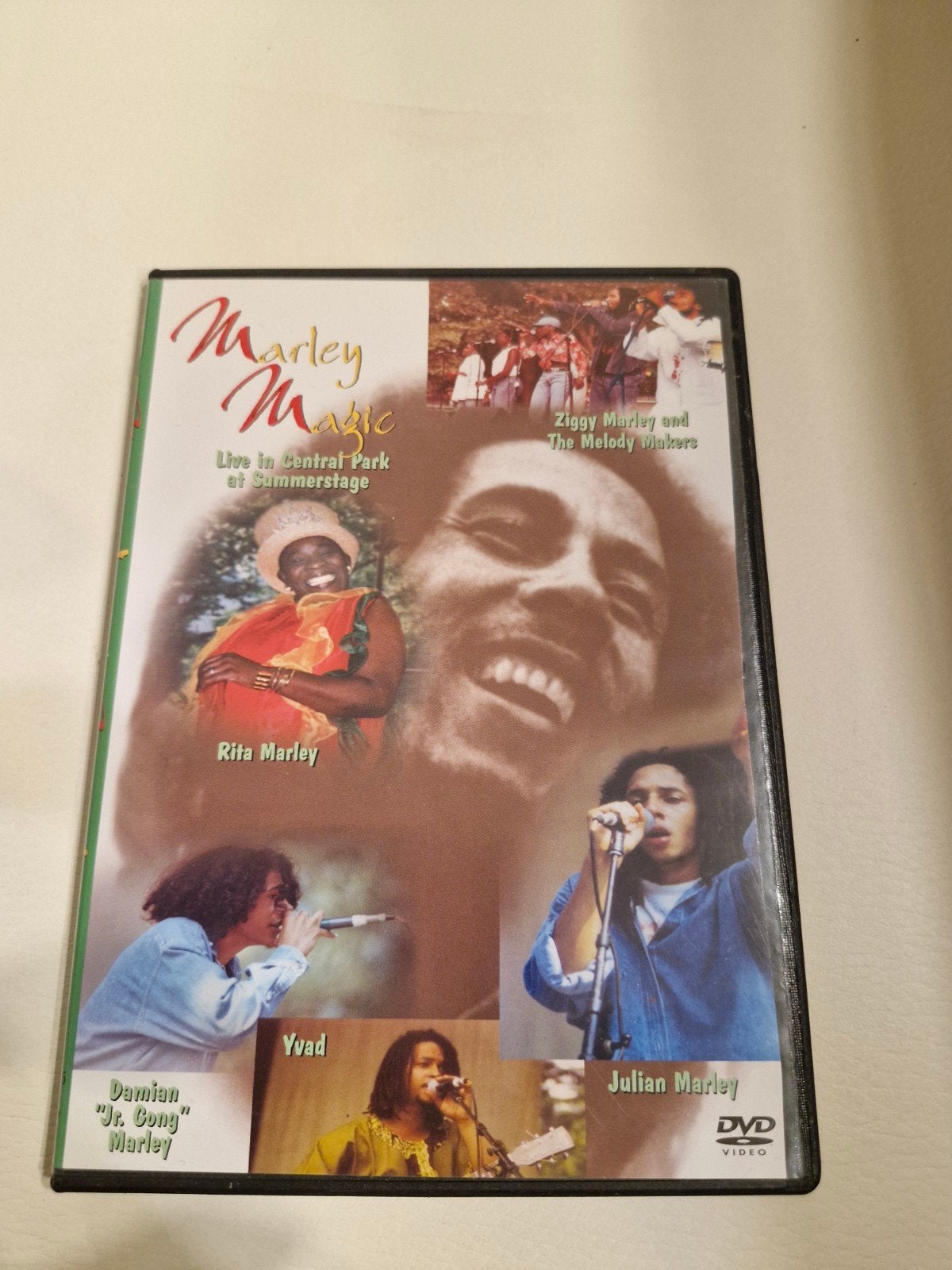 Marley Magic Live in Central Park DVD - Bob Marley Familie, Alle leeftijden, Nederlands, Ophalen of Verzenden, Concert
