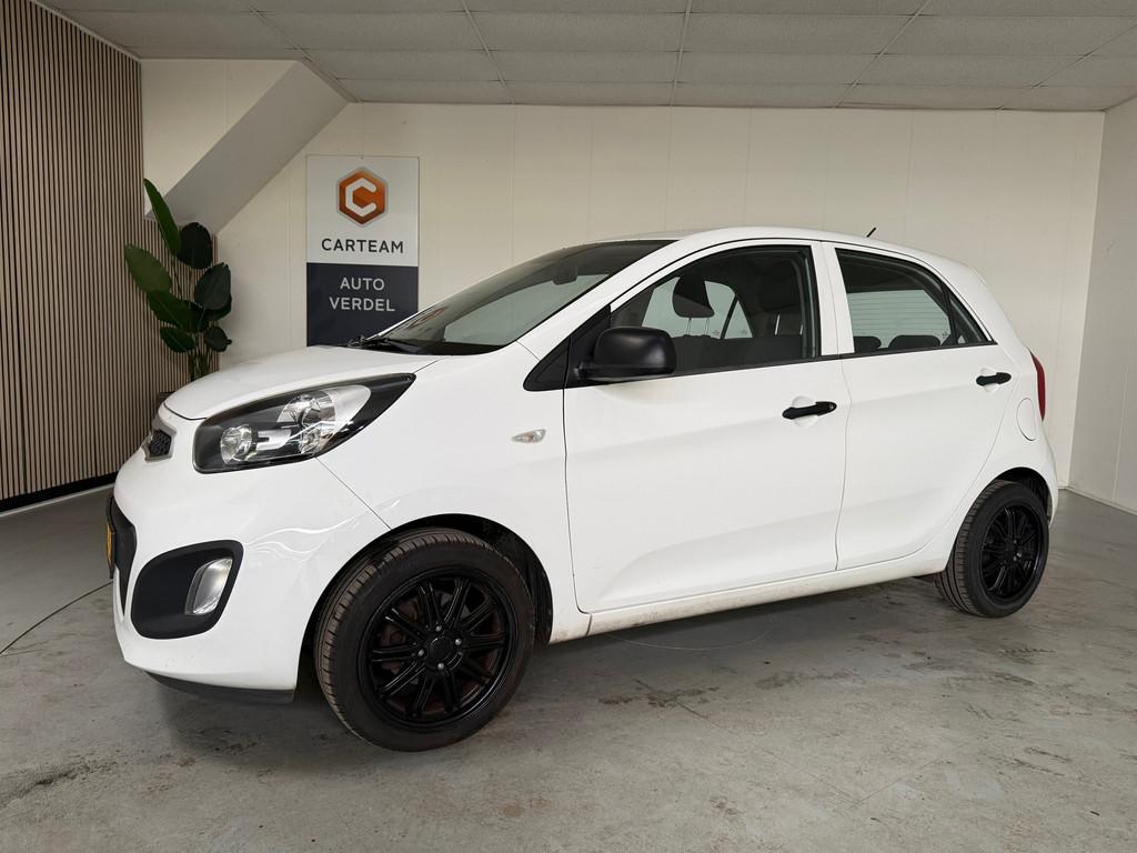 Kia Picanto 1.0 CVVT Airco, LMV, Euro 5, Gebruikt, 400 kg, Wit