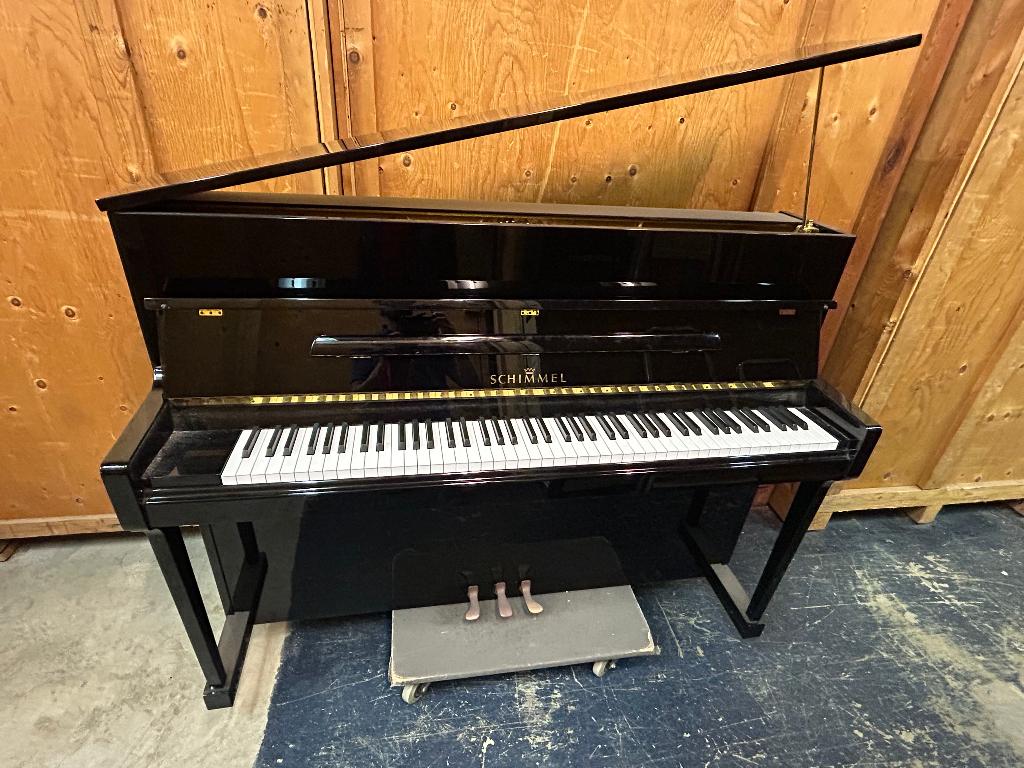 Schimmel piano — West-Duitsland | Amsterdam, Ophalen, Gebruikt, Zwart, Piano