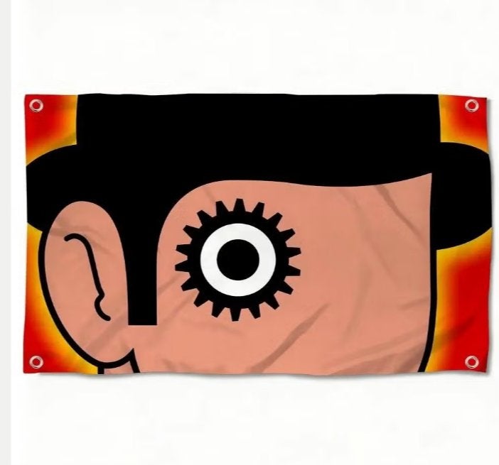 Grote vlaggen A Clockwork Orange (150x90cm), Ophalen of Verzenden, Nieuw