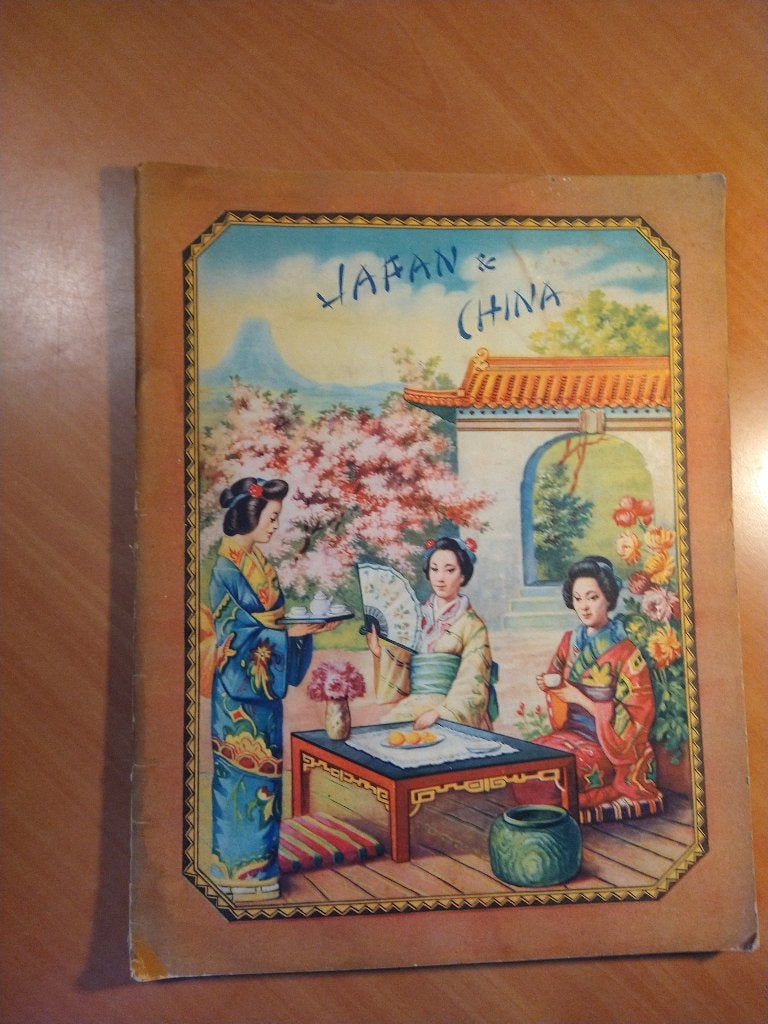plaatjesalbum Japan & China. Niemeijer Groningen, Boeken, Ophalen of Verzenden, Gelezen