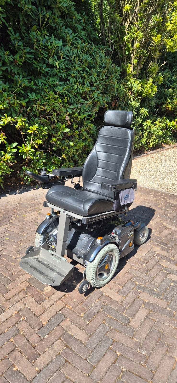rolstoel permobil c500 nieuwstaat, Ophalen, Zo goed als nieuw, Elektrische rolstoel