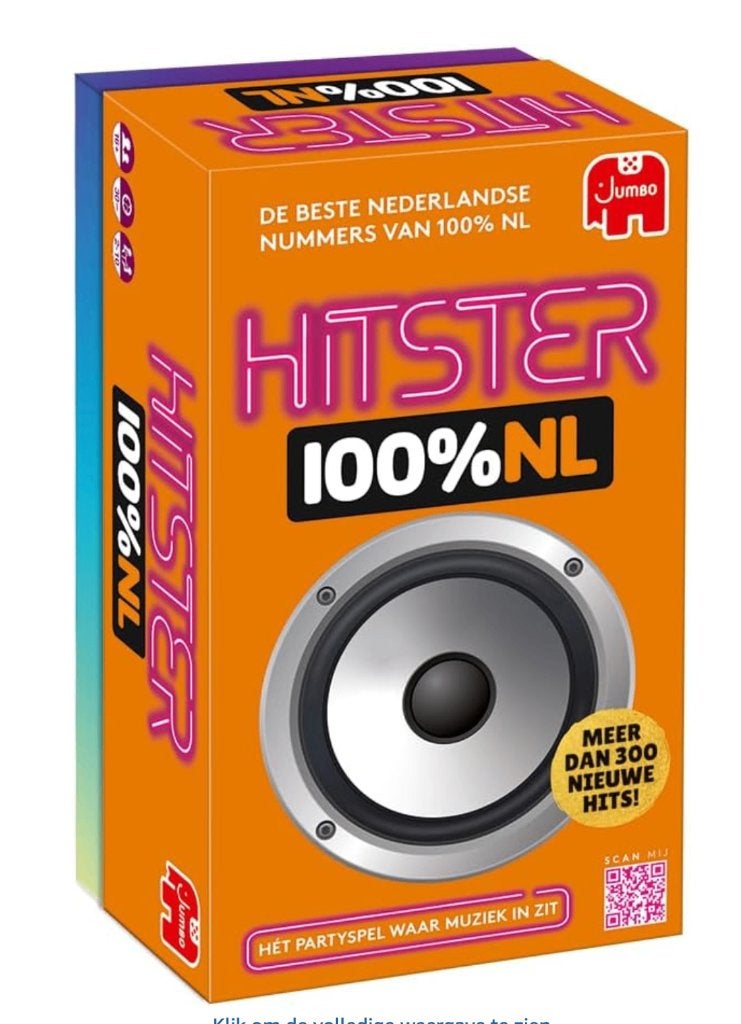 Hitster 100% NL Muziekspel - GRATIS VERZENDING, Ophalen of Verzenden, Nieuw
