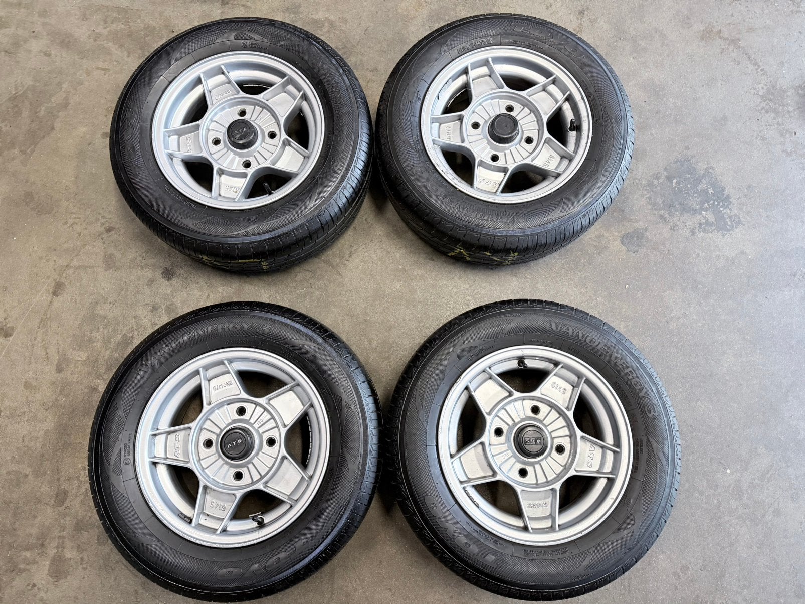 set 14" ATS Classic  velgen 4x130 incl Kever Porsche 914, Ophalen, 14 inch, Zomerbanden, Velg(en)