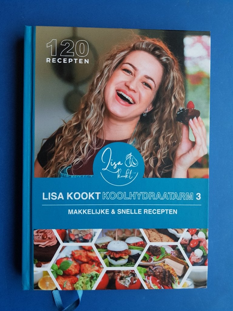 Lisa kookt koolhydraatarm 3 * Lisa Tennebroek, Verzenden, Zo goed als nieuw