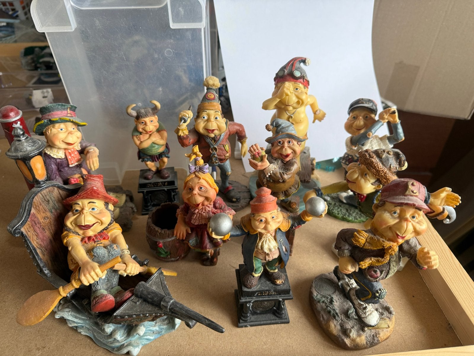 Verzameling van diverse Laaf beelden, Verzamelen, Efteling, Gebruikt, Ophalen of Verzenden