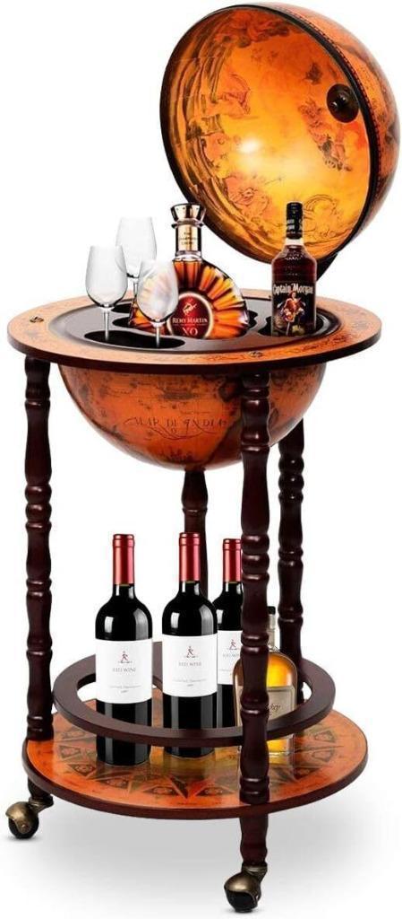Drankkast Wereldbol Minibar Kar Mini Bar Globebar Globe, Ophalen of Verzenden, Nieuw