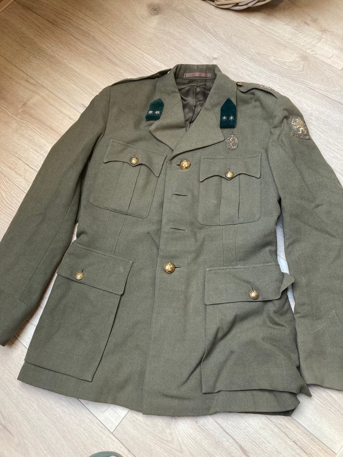 MVO dt jas geneeskundige dienst, Verzamelen, Ophalen of Verzenden, Landmacht, Nederland, Kleding of Schoenen