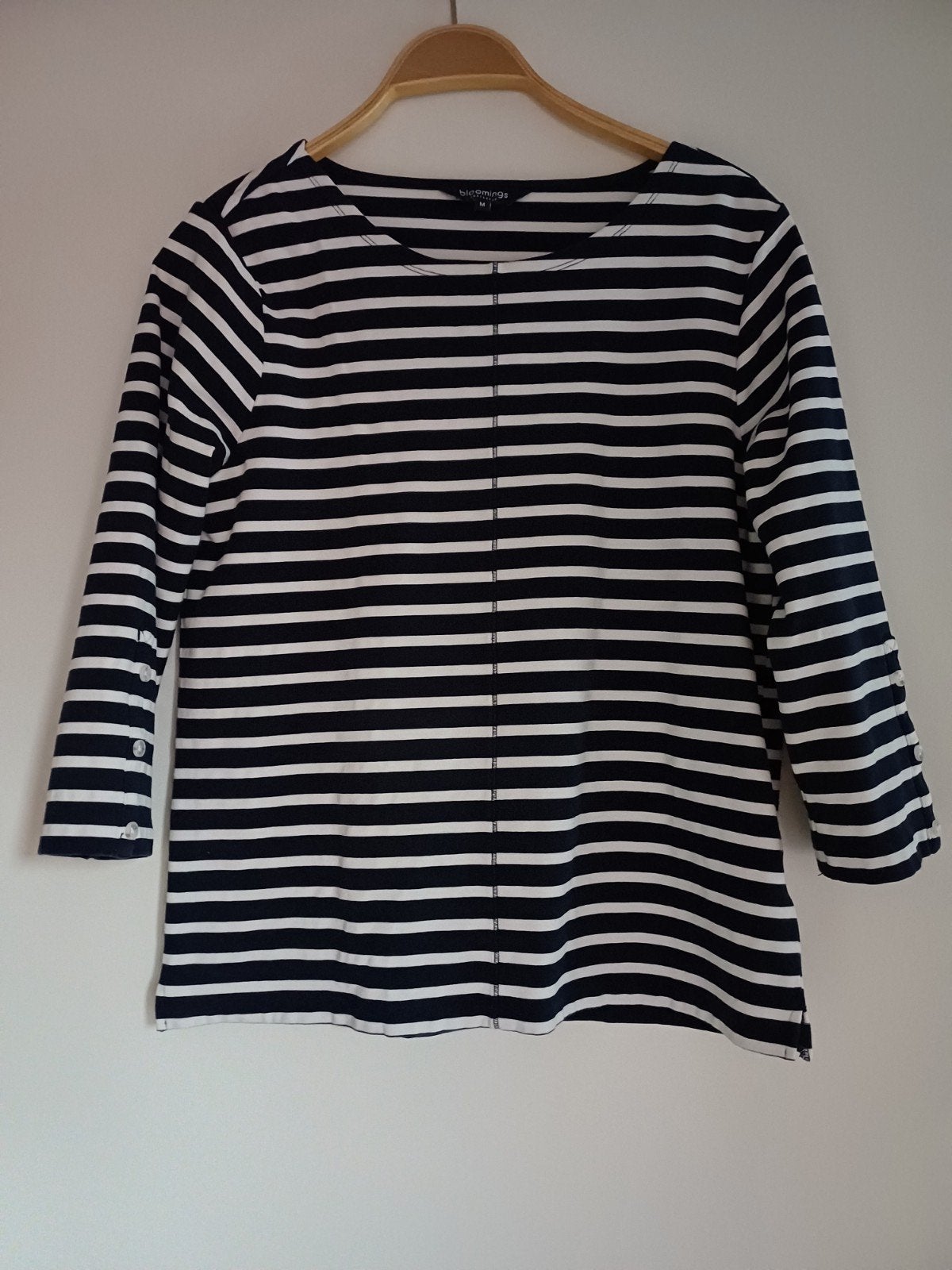 Bloomings gestreepte top met lange mouwen - Maat M, Maat 38/40 (M), Blauw, Ophalen of Verzenden, Zo goed als nieuw