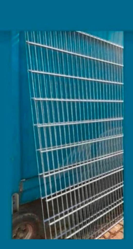 draadpanelen 2x, Ophalen, IJzer