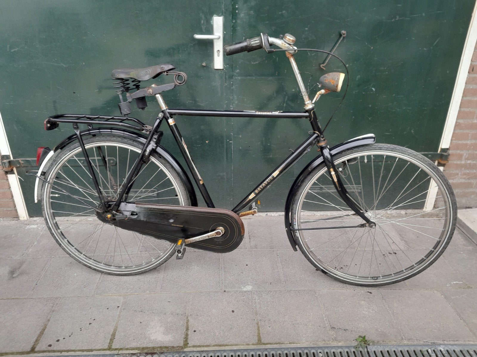 batavus herenfiets met versn en terugtraprem, Terugtraprem, Jaren '60 of nieuwer, Batavus, Ophalen of Verzenden