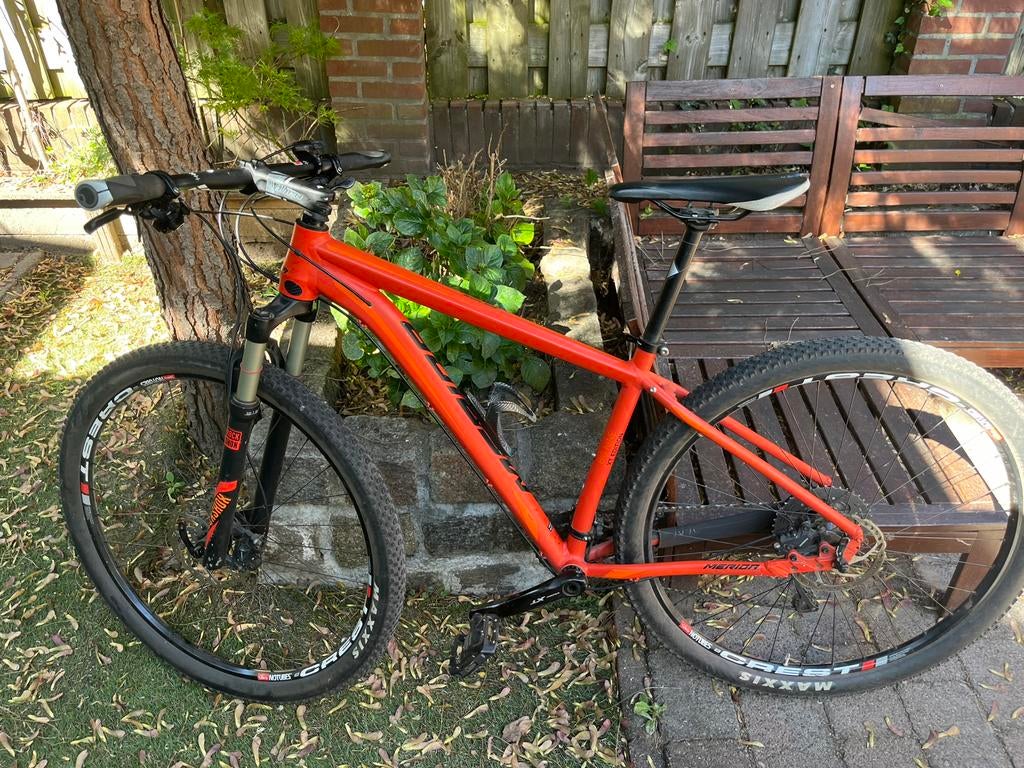 Merida Big.Nine XT 29” – mt M – ZTR Crest wielset – RockShox, Ophalen, Gebruikt, Merida